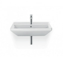Duravit lavabo D-NEO m ÜL m HLB 1 trou robinetterie 550x440mm blanc