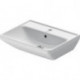 Duravit lavabo D-NEO m ÜL m HLB 1 trou robinetterie 550x440mm blanc
