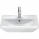 Duravit lavabo D-NEO m ÜL m HLB 1 trou robinetterie 550x440mm blanc