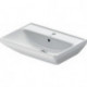 Duravit Waschtisch D-NEO m ÜL m HLB 1 Hahnloch 600x440mm weiß