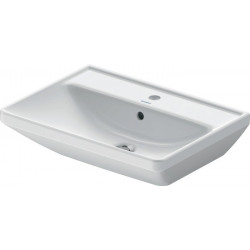 Duravit Waschtisch D-NEO m ÜL m HLB 1 Hahnloch 600x440mm weiß