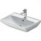 Duravit Waschtisch D-NEO m ÜL m HLB 1 Hahnloch 600x440mm weiß