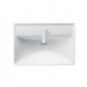 Duravit lavabo D-NEO m ÜL m HLB 1 trou robinetterie 650x440mm blanc