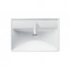 Duravit lavabo D-NEO m ÜL m HLB 1 trou robinetterie 650x440mm blanc