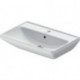 Duravit lavabo D-NEO m ÜL m HLB 1 trou robinetterie 650x440mm blanc
