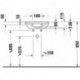 Duravit Handwaschbecken D-NEO 450x335mm o ÜL m HLB 1 Hahnloch weiß