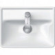 Duravit Handwaschbecken D-NEO 450x335mm o ÜL m HLB 1 Hahnloch weiß