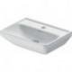 Duravit Handwaschbecken D-NEO 450x335mm o ÜL m HLB 1 Hahnloch weiß