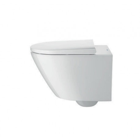 Duravit Wand-WC-Set D-NEO tief rim. mit WC-Sitz inkl. Durafix weiß
