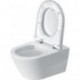Duravit Wand-WC-Set D-NEO tief rim. mit WC-Sitz inkl. Durafix weiß