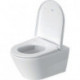 Duravit Wand-WC-Set D-NEO tief rim. mit WC-Sitz inkl. Durafix weiß