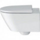 Duravit Wand-WC-Set D-NEO tief rim. mit WC-Sitz inkl. Durafix weiß