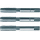 Jeu de tarauds à main, filetage régulier ISO métrique, 3 unités, Filetage : M3,5, Pas 0,60 mm, Long. totale 45 mm, queue Ø 4 mm