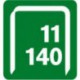Agrafe n° 11 (140), acier, Long. : 6 mm