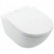 Combipack SUBWAY 3,0 m WWC profond TwistFlush et abattant WC blanc .V&B
