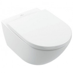 Combipack SUBWAY 3,0 m WWC profond TwistFlush et abattant WC blanc .V&B