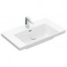 V&B lavabo à poser SUBWAY 3.0 800x470mm avec trop-plein avec trou pour robinet blanc C+