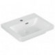 Lavabo V&B SUBWAY 3.0 500x400mm avec trop-plein avec trou pour robinet blanc C+