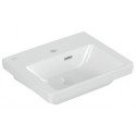 Lavabo V&B SUBWAY 3.0 450x370mm avec trop-plein avec trou pour robinet blanc