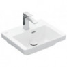 Lavabo V&B SUBWAY 3.0 450x370mm avec trop-plein avec trou pour robinet blanc C+