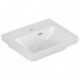Lavabo V&B SUBWAY 3.0 450x370mm avec trop-plein avec trou pour robinet blanc