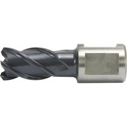 Fraise à carotter, acier à coupe rapide Co, à revêtement RQX, profondeur de coupe de 25 mm, Ø de foret : 16 mm