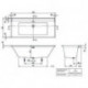 V&B Whirlpoolsystem COLLARO Spe Co Active Technik Position 1 weiß