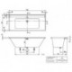 V&B Whirlpoolsystem COLLARO Spe Co Active Technik Position 2 weiß