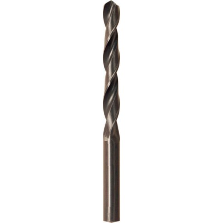 Foret hélicoïdal avec queue cylindrique courte, en acier à coupe rapide, type N, DIN 338, laminé, surface sans revêtement, Ø h8 : 4,80 mm