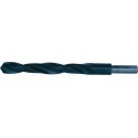 Foret hélicoïdal avec queue cylindrique dégagée, en acier à coupe rapide, type N, DIN 338, surface sans revêtement, Ø h8 : 17,00 mm, Long. totale 184 mm