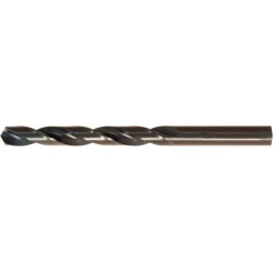 Foret hélicoïdal avec queue cylindrique courte, en acier à coupe rapide, Type N, DIN 338, profil rectifié, Ø h8 : 9,20 mm, Long. totale 125 mm