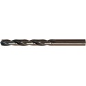 Foret hélicoïdal avec queue cylindrique courte, en acier à coupe rapide, Type N, DIN 338, profil rectifié, Ø h8 : 9,20 mm, Long. totale 125 mm