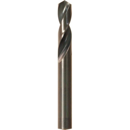 Foret automatique avec queue cylindrique, en acier à coupe rapide, type N, DIN 1897, profil rectifié, surface sans revêtement, Ø h8 : 3,50 mm