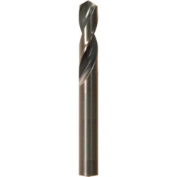 Foret automatique avec queue cylindrique, en acier à coupe rapide, type N, DIN 1897, profil rectifié, surface sans revêtement, Ø h8 : 4,00 mm