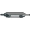 Foret à centrer en carbure monobloc, Ø de foret : 3,15 mm, Ø queue h9 8,00 mm, Long. totale 50,0 mm, Pour Ø de la pièce à usiner : 30-40 mm
