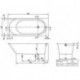 V&B Whirlpoolsystem OBERON 2.0 A COM m Multip Trio Tech. Pos 1 weiß