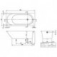 V&B Whirlpoolsystem OBERON 2.0 Hydropool Entry Technik Position 2 weiß