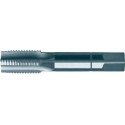 Jeu de tarauds à main, filetage métrique à pas fin, 2 pièces, Filetage x pas : M2,6 x 0,35 mm, Long. totale 40 mm, Carré de la queue 2,1 mm