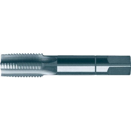 Jeu de tarauds à main, filetage métrique à pas fin, 2 pièces, Filetage x pas : M33 x 2,00 mm, Long. totale 100 mm, Carré de la queue 20 mm