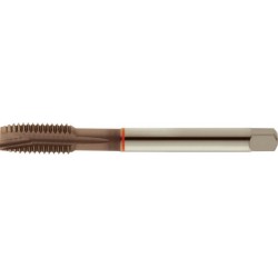 Taraud machine pour trous débouchants, DIN 376 B, Filetage M16, Pas 2,0 mm, Long. totale : 110 mm, queue Ø 12,0 mm, Carré de la queue : 9,0 mm