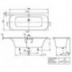 V&B Whirlpoolsystem LOOP & FRIENDS Spe Co ac m Wa-zul Tech. Position 2 weiß