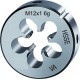 Filière métrique à pas fin, HSS-E, Filetage : M24, Pas 1,50 mm, Ø extérieur x hauteur 55 x 16 mm