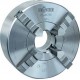 Mandrin à 4 mors, dispositif de centrage cylindrique, DIN 6350, corps en fonte ZG, Taille Ø : 125 mm, Ø de perçage traversant 32 mm, Vitesse max. 5500 tr/m