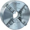 Mandrin à 4 mors, dispositif de centrage cylindrique, DIN 6350, corps en fonte ZG, Taille Ø : 125 mm, Ø de perçage traversant 32 mm, Vitesse max. 5500 tr/m