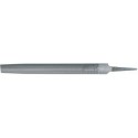 Lime d'atelier, semi-circulaire/pointue, Long. : 200 mm, Taille 3, Coupe transversale 20,0 x 6,0 mm