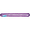 Elingue ronde à gaine double, Taille : 4 m, Long. utile 2,0 m, Capacité max. directe 8000 kg, Larg. : d'élingue environ : 85-90 mm, Couleur : bleu