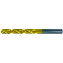 Foret hélicoïdal avec queue cylindrique, en acier à coupe rapide, type N, DIN 338, surface avec revêtement TiN, Ø h8 : 6,50 mm, Long. totale 101 mm