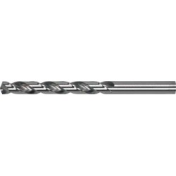 Foret hélicoïdal avec queue cylindrique courte, en acier à coupe rapide à 5 % de cobalt, type Ti, DIN 338, surface sans revêtement, Ø h8 : 4,70 mm