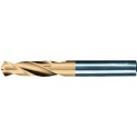Foret hélicoïdal, queue cylindrique (série extra-courte), en acier à coupe rapide à 5 % de cobalt, type GU 500 DZ, Ø h8 : 9,50 mm, Long. totale 84 mm