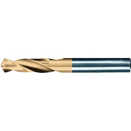 Foret hélicoïdal, queue cylindrique (série extra-courte), en acier à coupe rapide à 5 % de cobalt, type GU 500 DZ, Ø h8 : 11,50 mm, Long. totale 95 mm
